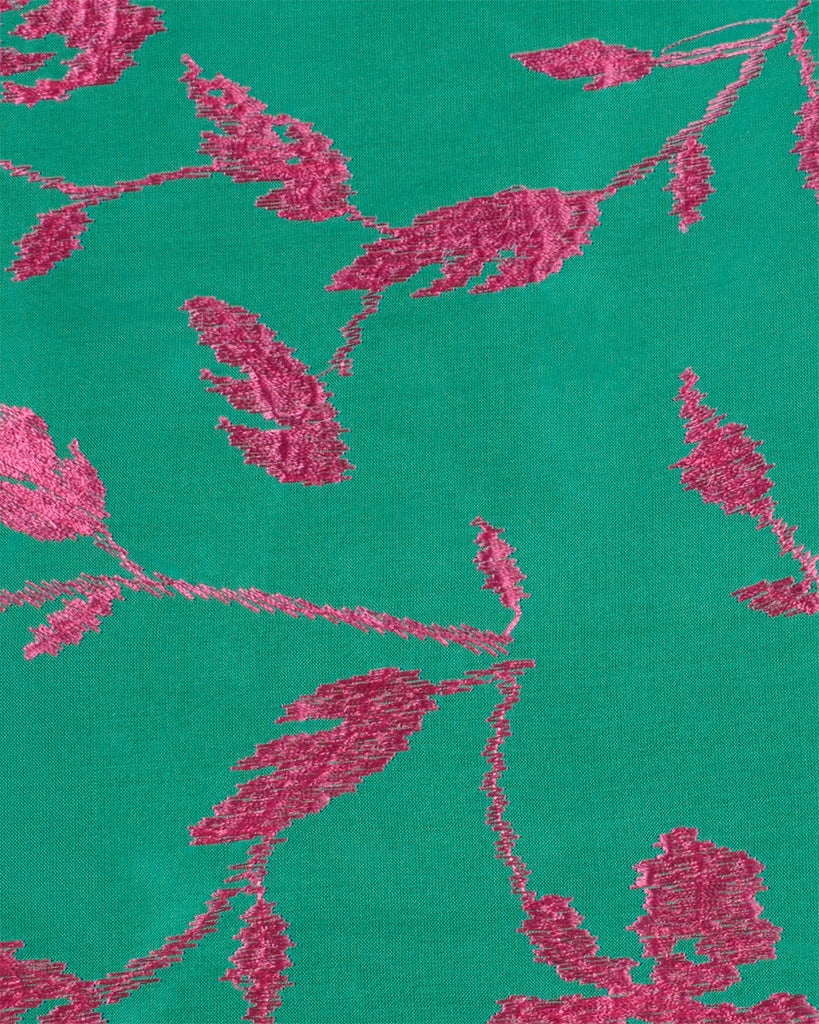 8T194-Rosa Clara Cocktail 8T194-Print Emerald