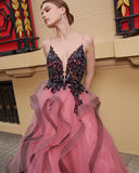 8V129-Rosa Clara Martha Blanc 8V129-Flamingo Print