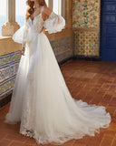 Rosa Clara Aire Beach Wedding 7F515