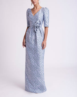 Print Jade Cocktail Dress