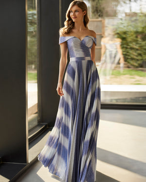 8J280-Rosa Clara Marfil Barcelona 8J280-Print Navy