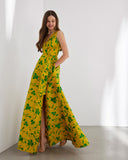 8T194-Rosa Clara Cocktail 8T194-Print Sunflower