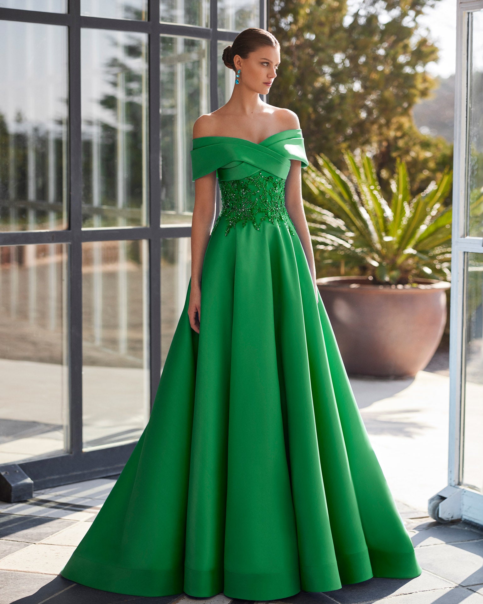 Green Cocktail Party Dresses for Women - Rosa Clara Collection Rosa Clara Saudi Arabia Green Cocktail Party Dresses for Women - Rosa Clara Collection Rosa Clara Saudi Arabia