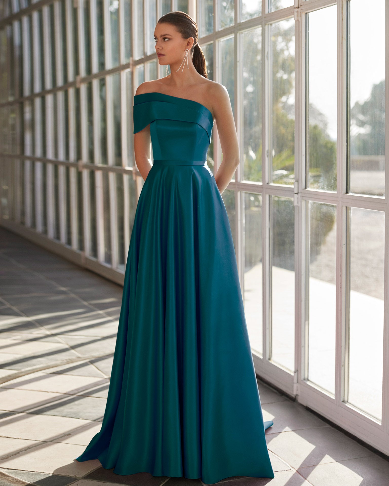 Green Cocktail Party Dresses for Women - Rosa Clara Collection Rosa Clara Saudi Arabia Green Cocktail Party Dresses for Women - Rosa Clara Collection Rosa Clara Saudi Arabia