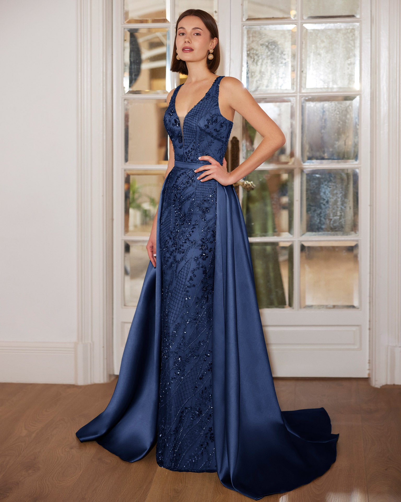 sachin and babi light blue dress Rosa Clara