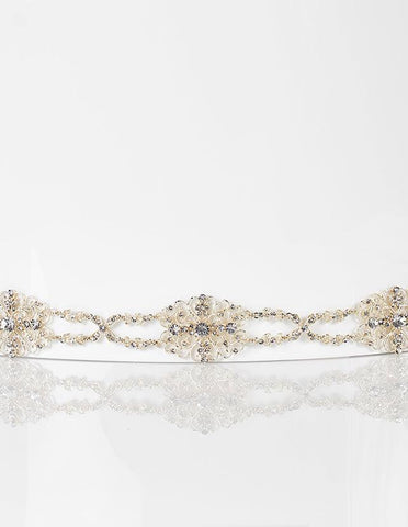 Hairpiece Tiara Beaded 2Lt22