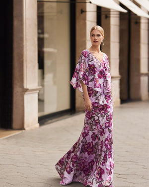 7J147-Purple Pink Print